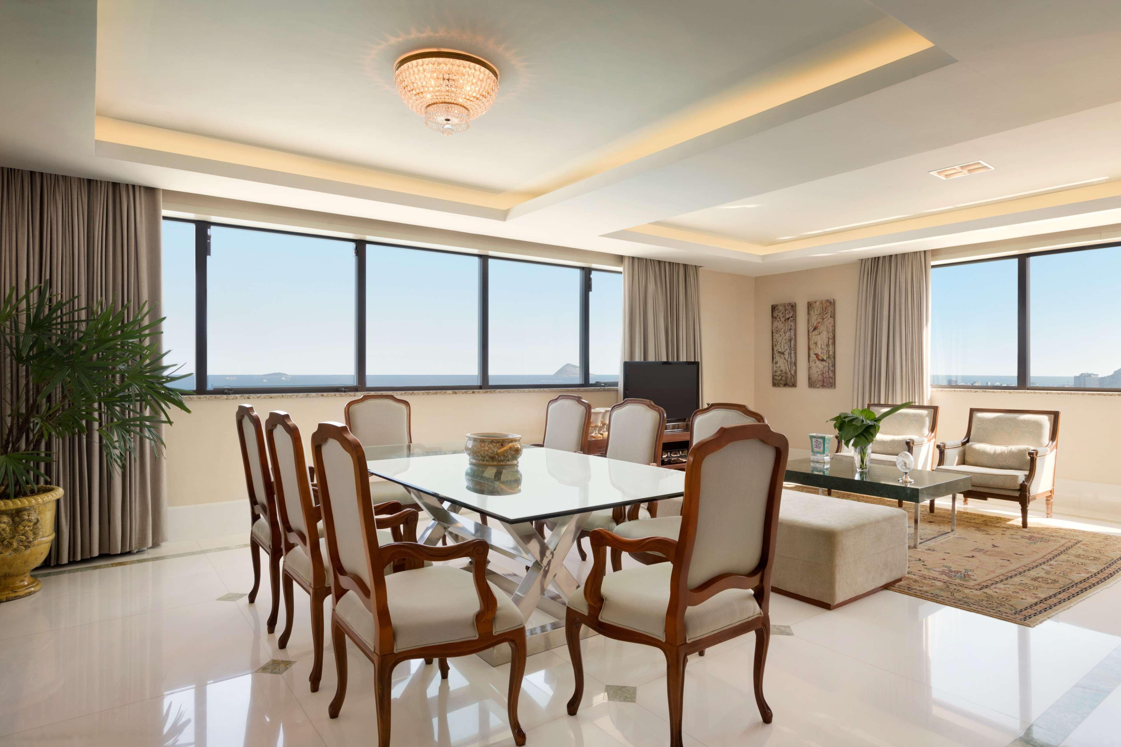 Hilton Copacabana Rio De Janeiro Luaran gambar A virtual set created with a 3D rendering software