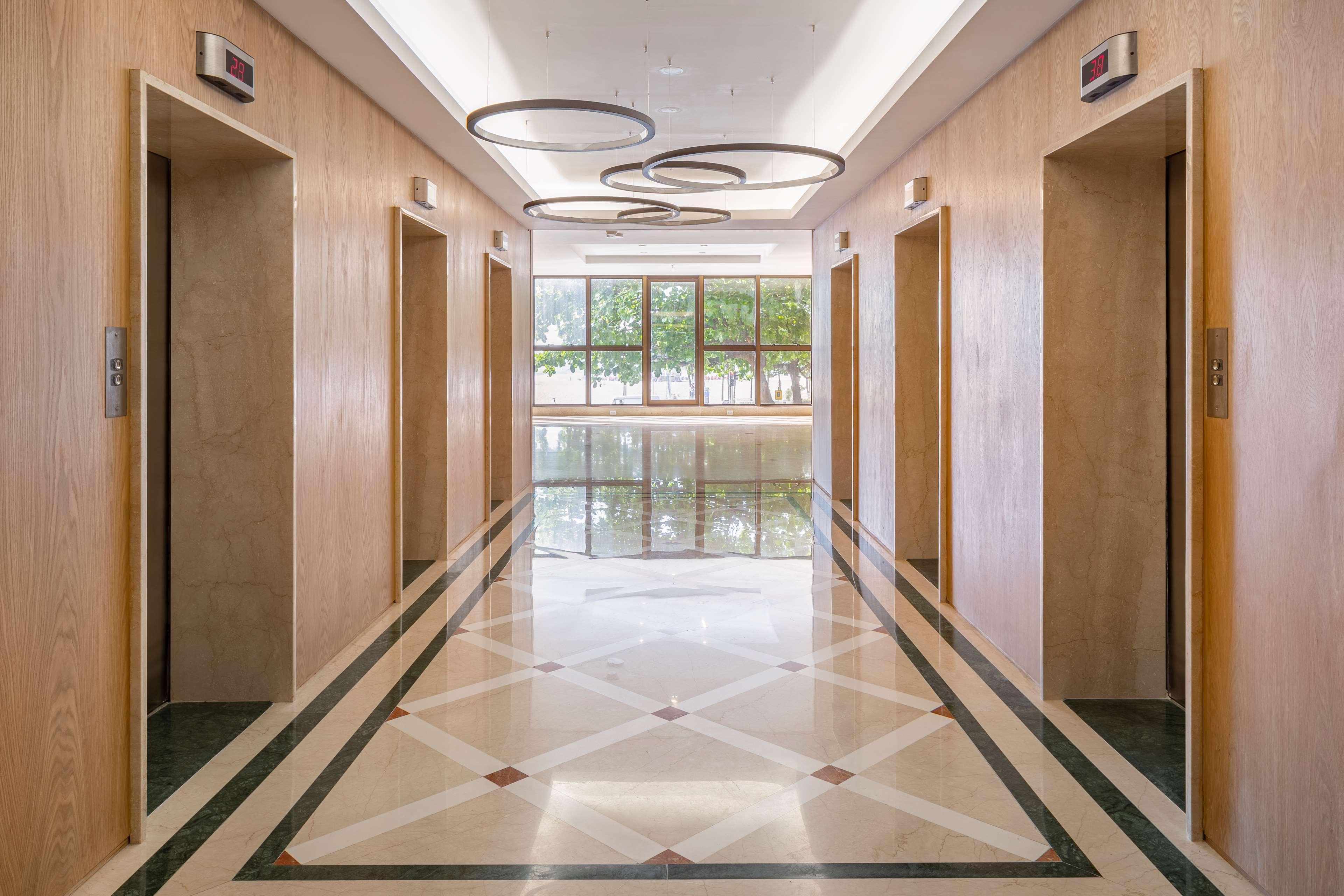 Hilton Copacabana Rio De Janeiro Luaran gambar The elevator lobby