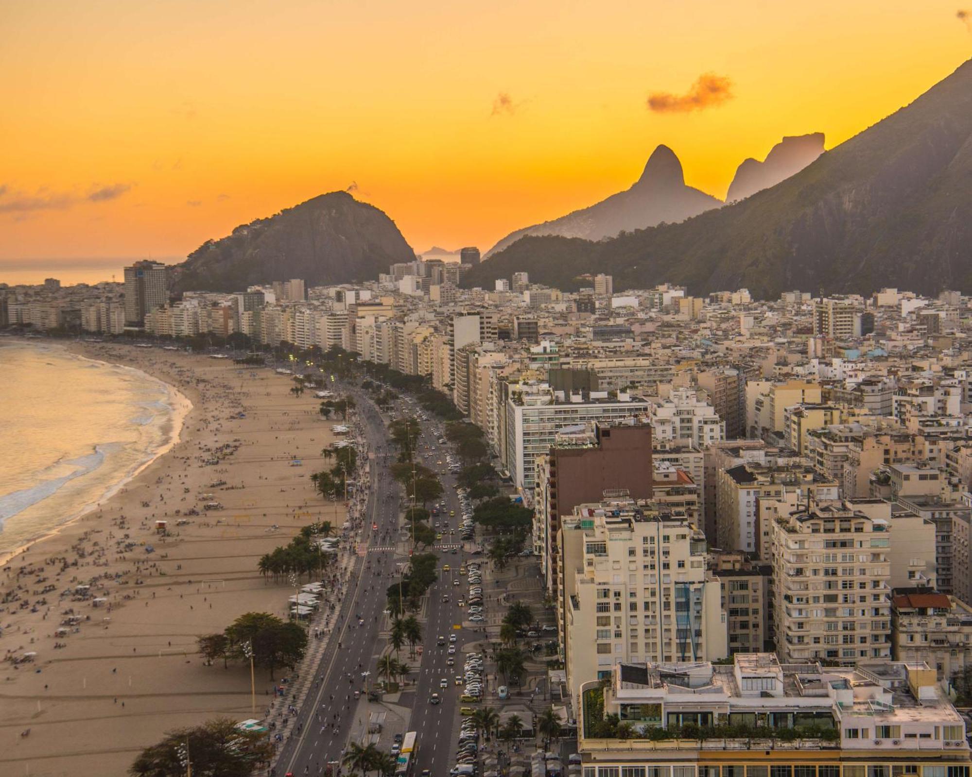 Hilton Copacabana Rio De Janeiro Luaran gambar Leme