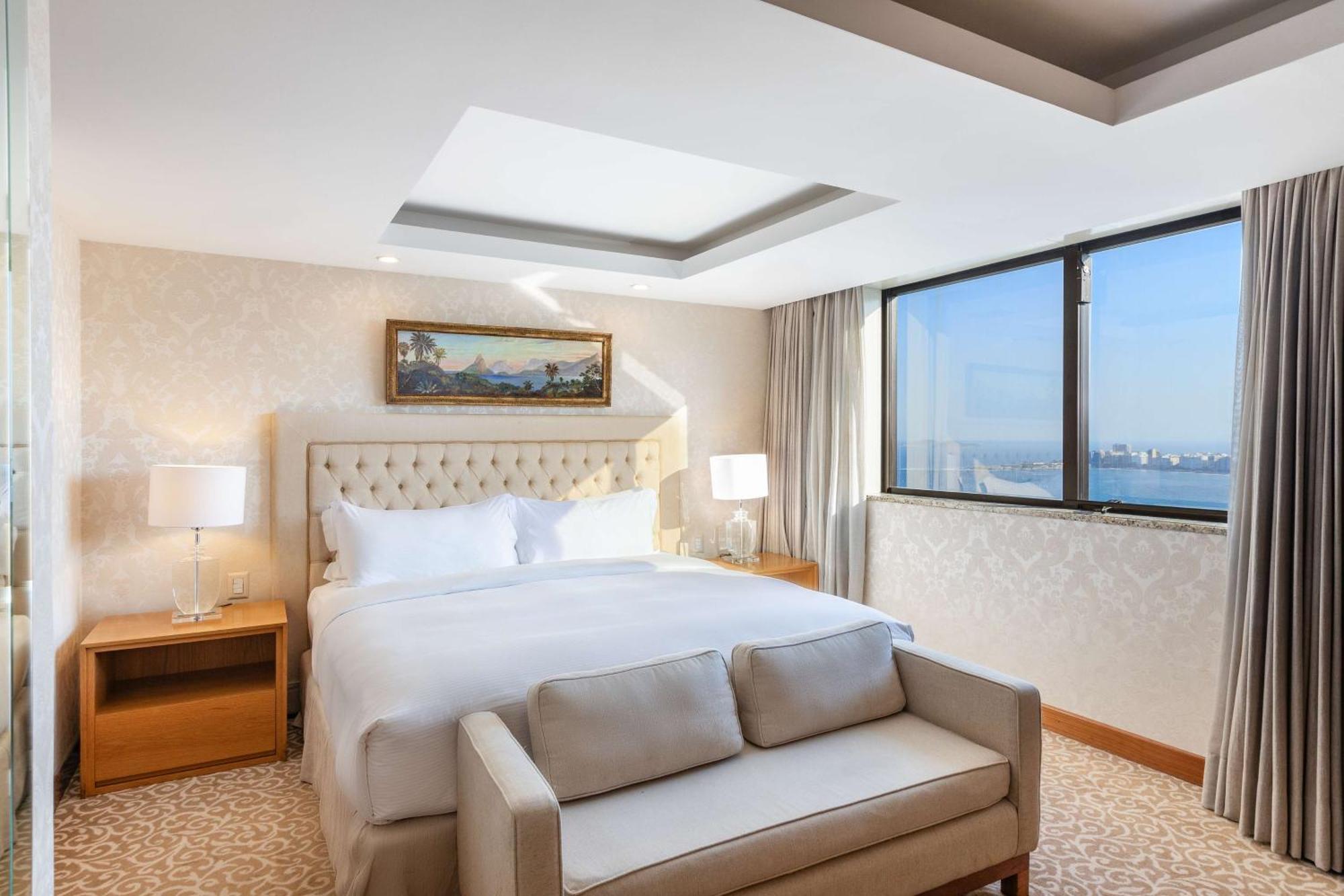 Hilton Copacabana Rio De Janeiro Luaran gambar Suite bedroom