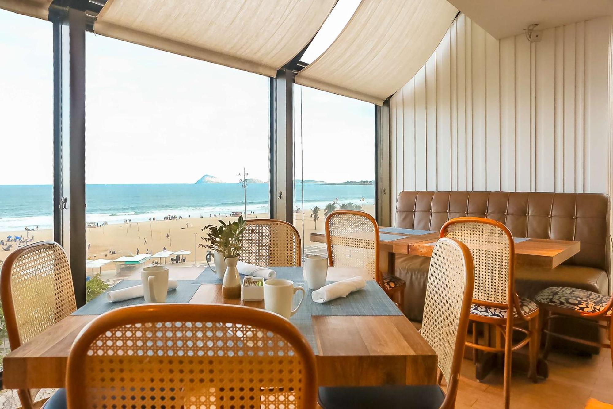 Hilton Copacabana Rio De Janeiro Luaran gambar The restaurant at the hotel
